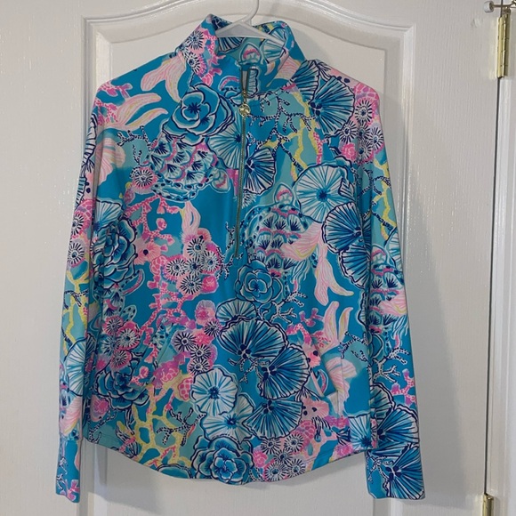 Lilly Pulitzer Tops - Lilly Pulitzer UPF 50+ Skipper Popover!